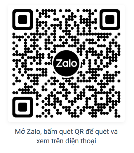 Quét mã QR để liên hệ Zalo hongthanh.net
